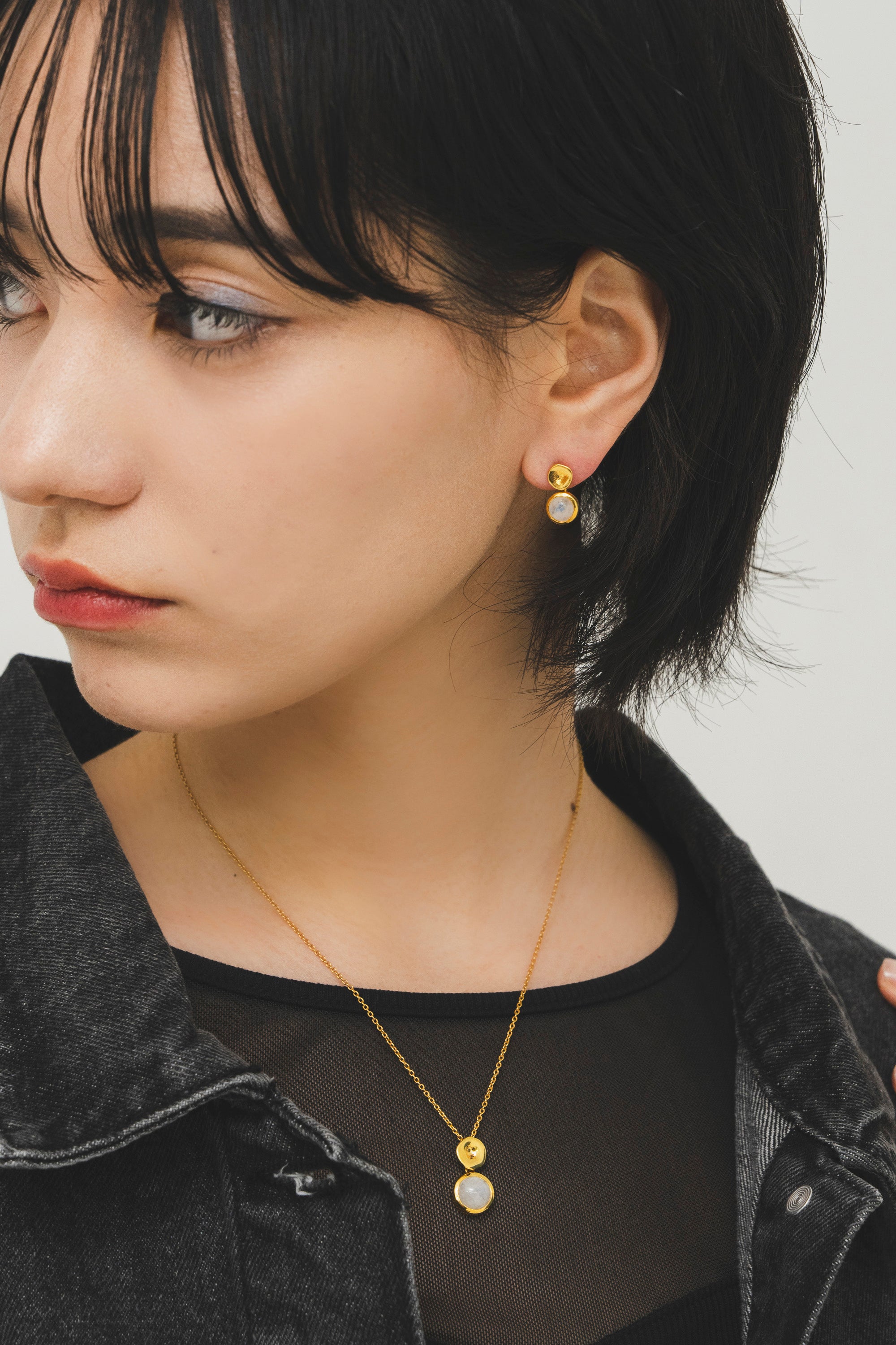 セレニティ・ハート・キャンディ ピアス HEART Daith body jewelry S 16G/YG PG Pt #LJ19009P ハート ダイス S